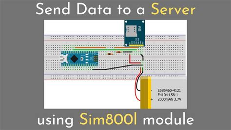 You can send & receive messages using SIM800L with Arduino, even can you this GSM module with Arduino to make calls as well. . Sim800l send data to server